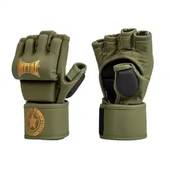 Decathlon Zakhandschoenen military metal boxe for free combat aanbieding