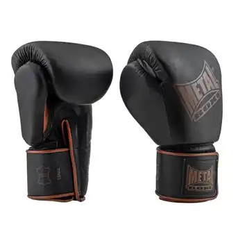 Decathlon Lederen bokshandschoenen apollon metal boxe aanbieding