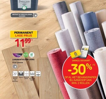 Brico Laminaatvloer lions aanbieding