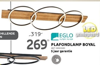 Brico Plafondlamp boyal aanbieding