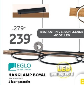 Brico Hanglamp boyal aanbieding