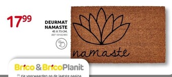 Brico Deurmat namaste aanbieding
