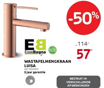 Brico Wastafelmengkraan luisa aanbieding