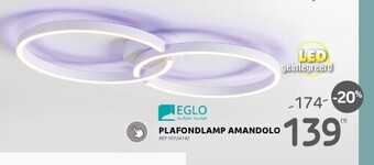 Brico Plafondlamp amandolo aanbieding