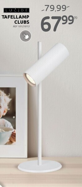 Brico Tafellamp clubs aanbieding