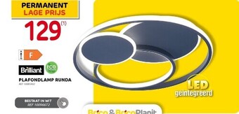 Brico Plafondlamp runda aanbieding