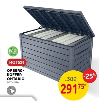 Brico Opbergkoffer ontario aanbieding