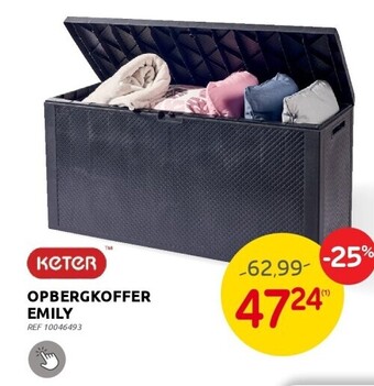 Brico Opbergkoffer % emily aanbieding