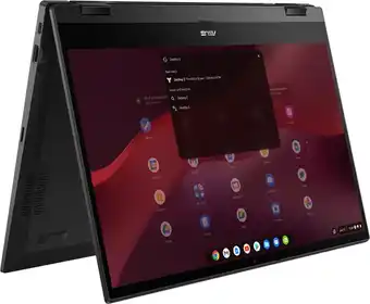 Bol.com Asus chromebook vibe cx55 flip cx5501fea-na0299 - 15.6 inch aanbieding