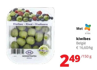 Spar Colruyt Kiwibes België 150 g aanbieding