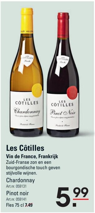 Sligro Les Côtilles aanbieding