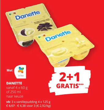 Spar Colruyt DANETTE aanbieding