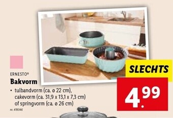 Lidl ERNESTO Bakvorm aanbieding