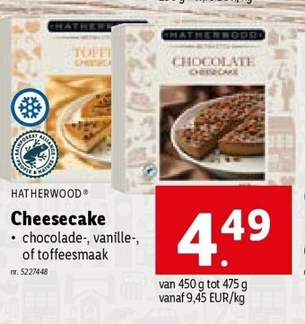 Lidl Cheesecake aanbieding