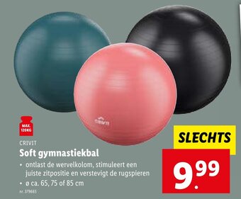 Lidl Soft gymnastiekbal aanbieding