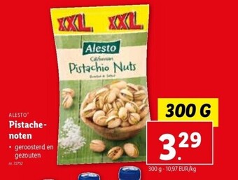 Lidl Pistachenoten 300 g aanbieding
