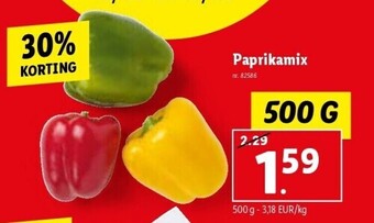 Lidl Paprikamix 500 g aanbieding