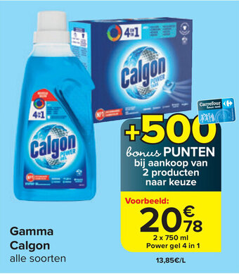 Carrefour Gamma Calgon aanbieding