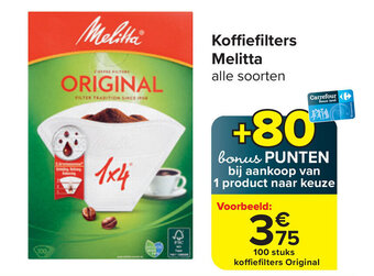 Koffiefilters Melitta