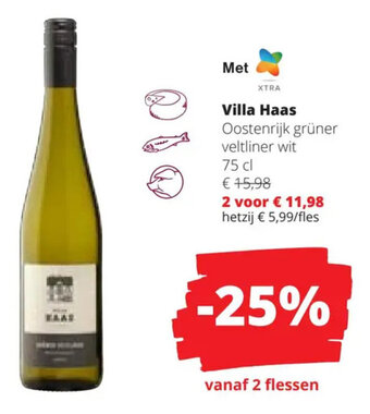 Villa Haas Oostenrijk grüner veltliner wit 75 cl