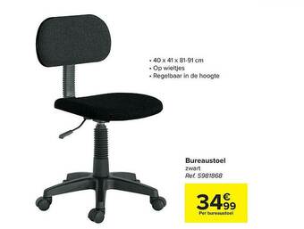 Carrefour Bureaustoel aanbieding