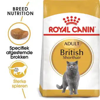 Droogvoer voor katten fbn british shorthair 0.4 kg