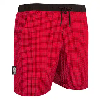 Decathlon Guggen mountain style 6 herenzwembroek geruit aanbieding