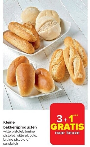 Carrefour Kleine bakkerijproducten aanbieding