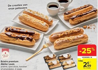 Carrefour Eclairs premium atelier louis aanbieding