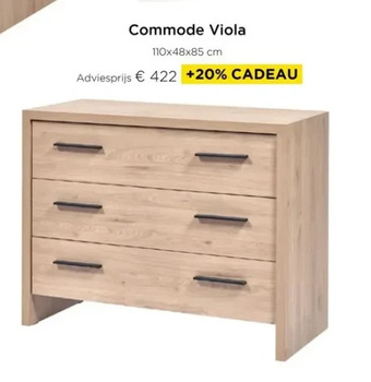 Commode viola