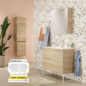 Molecule Badkamer aanbieding