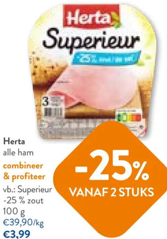 OKay Herta alle ham aanbieding