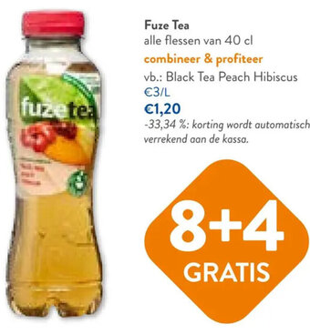 OKay Fuze Tea alle flessen van 40 cl aanbieding