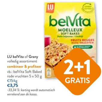 OKay LU belVita of Grany volledig assortiment aanbieding