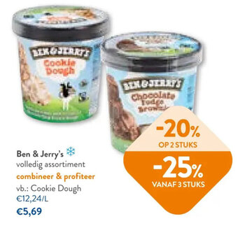 OKay Ben & Jerry's volledig assortiment aanbieding