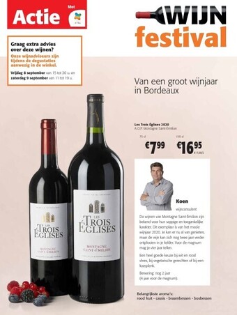 Colruyt Les trois églises 2020 75 cl aanbieding
