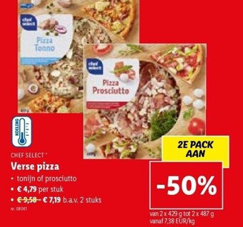 Lidl Verse pizza aanbieding