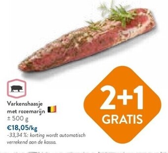 OKay Varkenshaasje met rozemarijn aanbieding