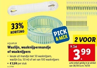 Waslijn, wasknijpermandje of wasknijpers