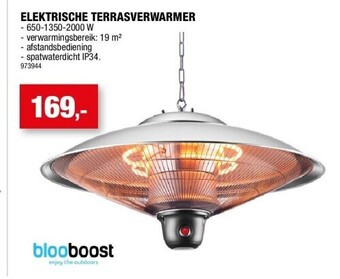 Hubo Elektrische terrasverwarmer aanbieding
