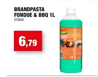 Brandpasta fondue & bbq 1l