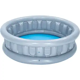 Decathlon Bestway opblaasbaar zwembad - 152 x 33 cm - zilverkleurig - 3+ aanbieding