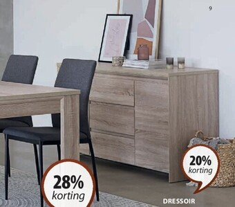 Jysk Haslund dressoir aanbieding