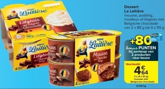 Carrefour Dessert la laitière aanbieding