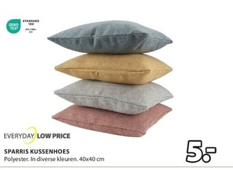 Jysk Sparris kussenhoes aanbieding