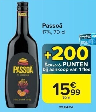 Carrefour Passoã aanbieding
