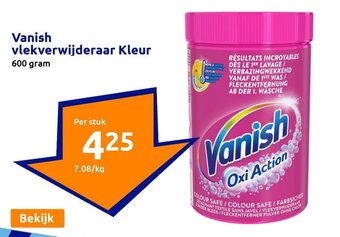 Vanish vlekverwijderaar Kleur 600 gram