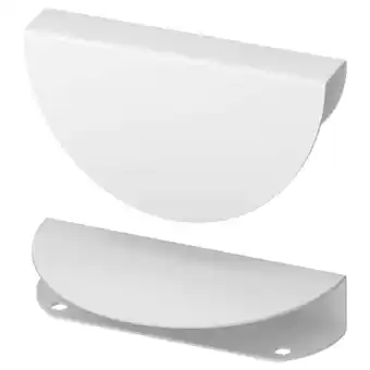 IKEA Begripa handgreep, wit/halfrond, 130 mm aanbieding