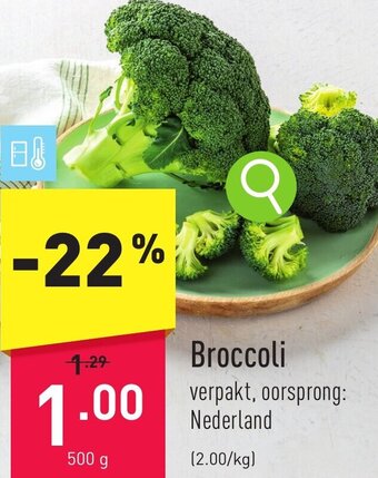 ALDI Broccoli 500 g aanbieding