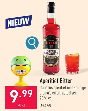 ALDI Aperitief Bitter 70 cl aanbieding